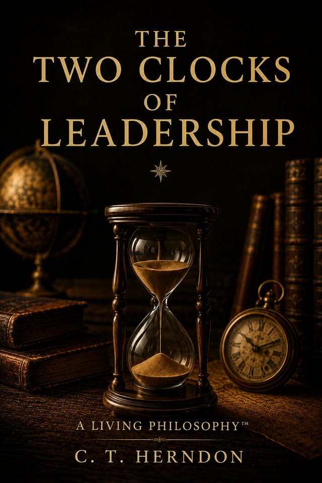 Cover of The Two Clocks of Leadership